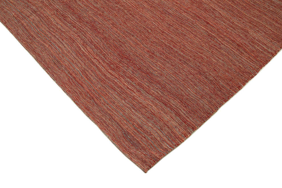 Rug N Carpet - Handmade Oriental 7' 1'' x 9' 2'' Decorative Wool Kilim Rug