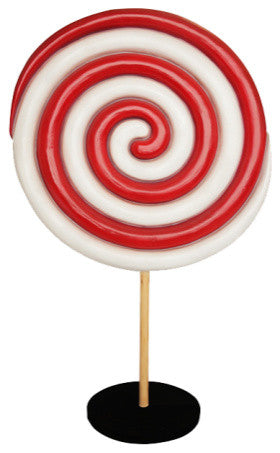 7' Perpermint Candy With Base