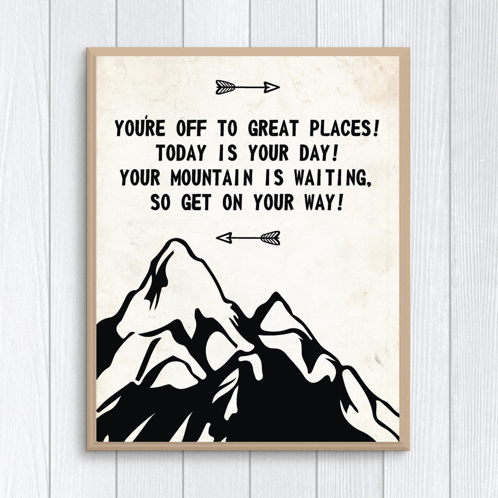 You Are Off To Great Places, Dr. Seuss, 18x24