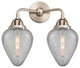 288-2W-SN-G165 Geneseo 2 Light 14.5" Bath Vanity Light, Brushed Satin Nickel