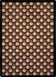 Games People Play Rug, Bases Loaded, 3'10"x5'4", Night Game