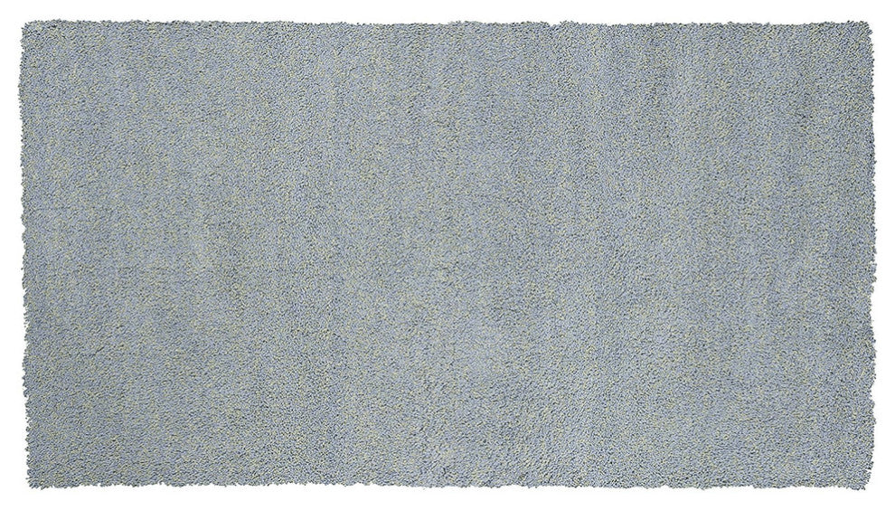3' X 5' Blue Heather Plain Area Rug