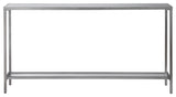 Uttermost Hayley Silver Console Table