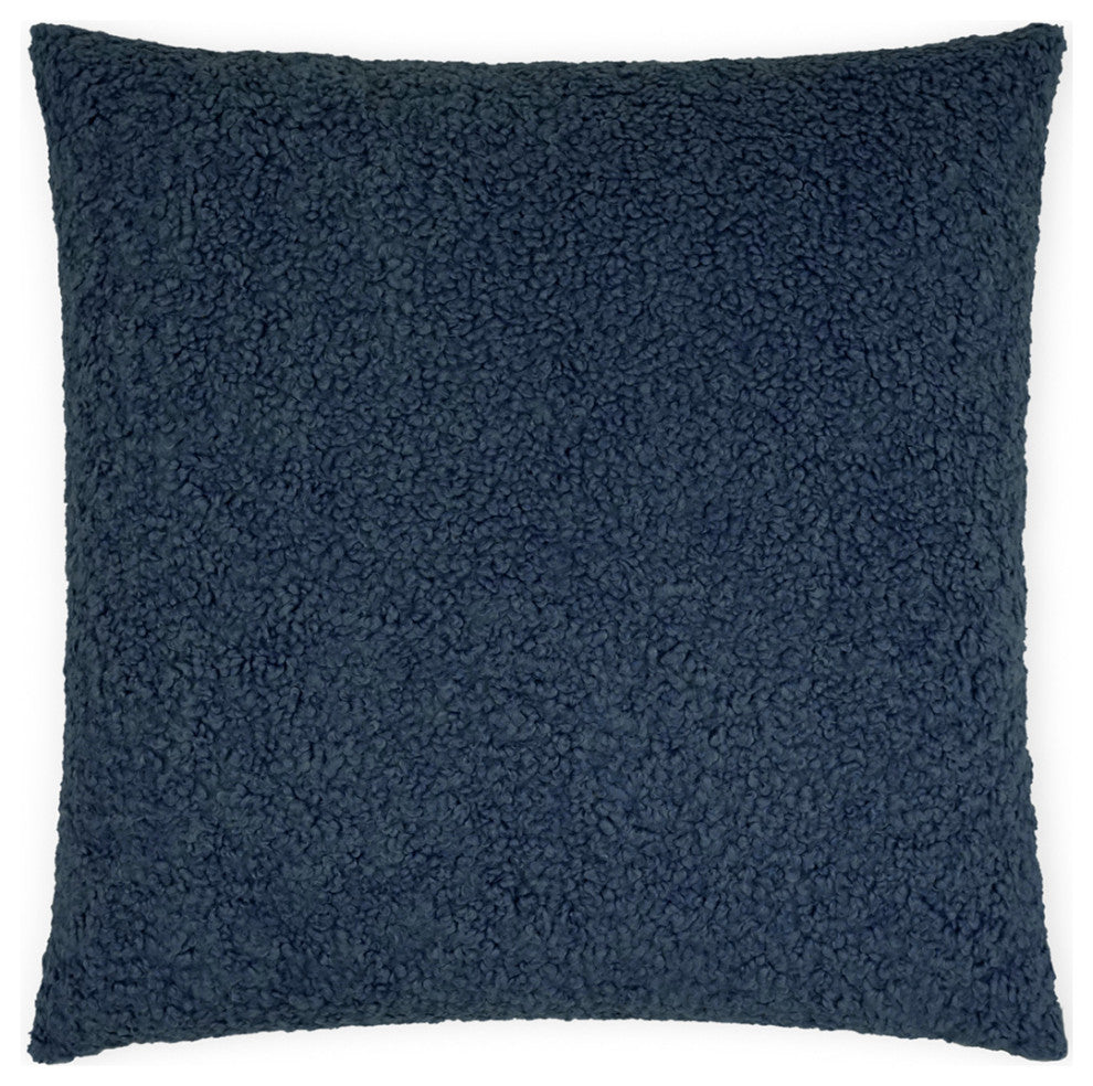 Poodle Pillow - Navy
