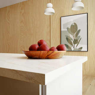 Bare Decor Ezma Solid Teak Decorative Bowl, Hand Made, 15.5" Round