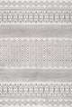 Ifrane Berber Geometric Stripe Runner Rug, Cream/Gray, 4x6