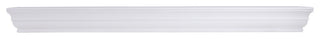 Dogberry Collections Shaker Wood Mantel, White, 60"
