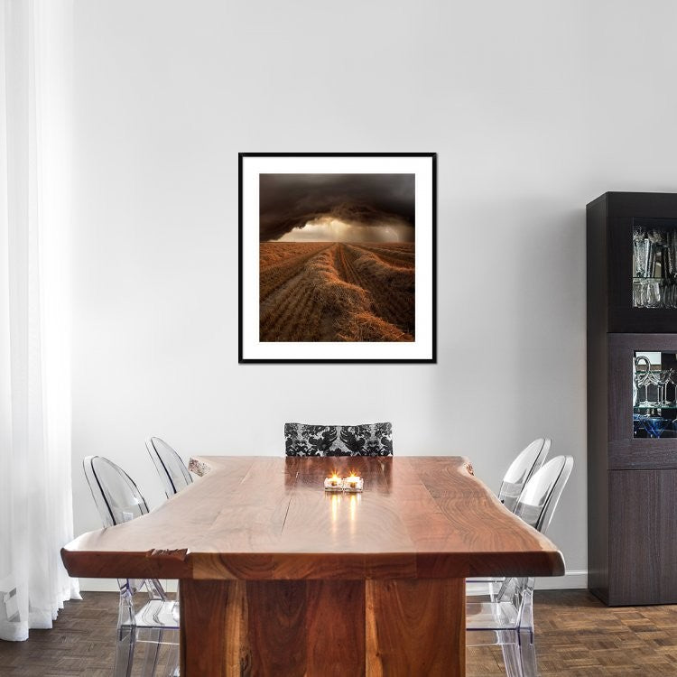 "Untitled" Framed Digital Print by Franz Schumacher, 35x38"