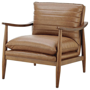 Edmond PU Accent Arm Chair