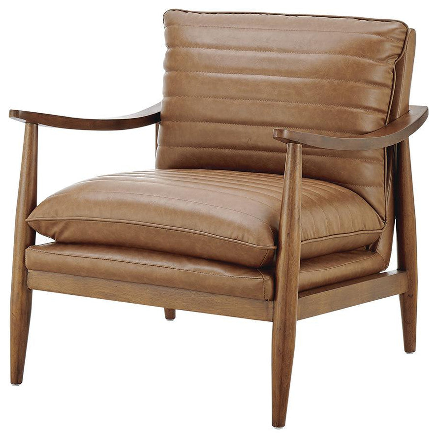 Edmond PU Accent Arm Chair