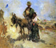 Jose Navarro Llorens Jitanos, 20"x25" Gallery Wrapped Canvas Print