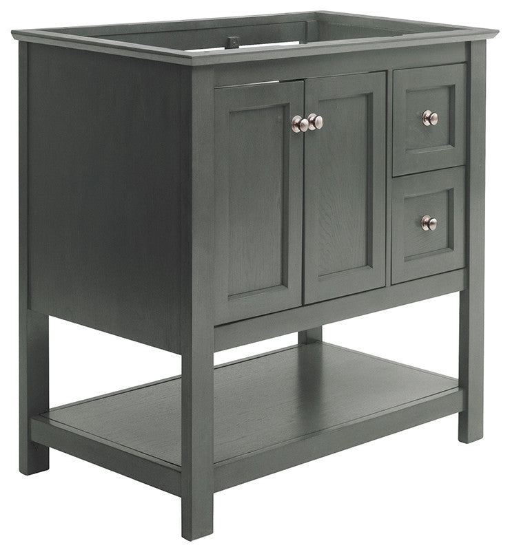 Fresca Manchester Regal 36" Gray Wood Veneer Cabinet