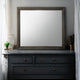 ACME Ireland Mirror, Gray Oak
