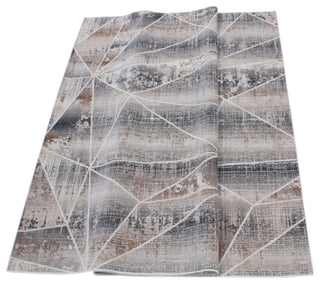 Noori Rug Low-Pile Lyman Grey/Brown Rug