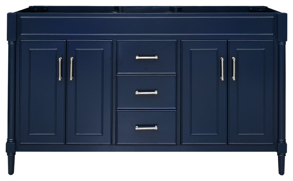 Avanity Bristol 60 in. Vanity Only in Navy Blue