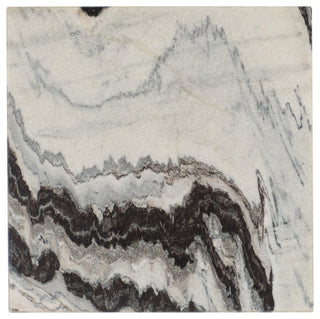 Safavieh Couture Ellebeth Marble Top Accent Table, Hazel/Walnut