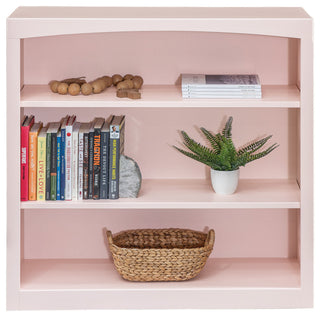 Solid Wood Bookcase 36x36, Blush Pink