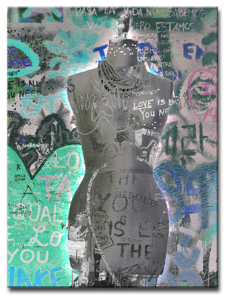 Ready2HangArt 'Urban Fashion IB' Canvas Art, 40' Hx30" W