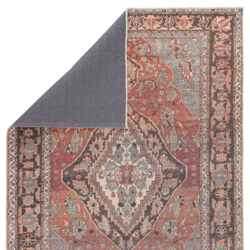 Jaipur Living Wesleyan Medallion Rust/Gray Area Rug (7'10"X9'10")