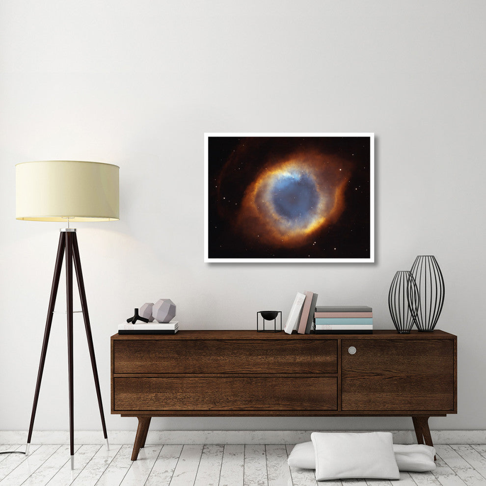 "Helix Nebula - a Gaseous Envelope Expelled By a Dying Star" Paper Art, 42"x32"