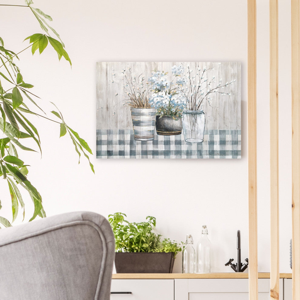 Classical Bonsai Oil Painting Print on Wrapped Canvas, 24x36