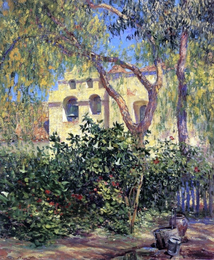 Guy Orlando Rose San Gabriel Mission Wall Decal