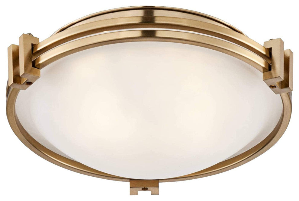 Mid Century Modern Close to Ceiling Light Flush Mount Fixture Glass Ceiling Lamp