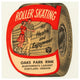 "Roller Skating for Health and Enjoyment" Paper Print by Retrorollers, 18"x18"