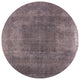 Ahgly Company Indoor Round Mid-Century Modern Area Rugs, 5' Round
