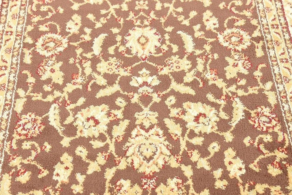 Unique Loom Brown St. Louis Voyage 4' 0 x 6' 0 Area Rug
