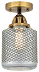 INNOVATIONS LIGHTING 288-1C-BAB-G262 Stanton 1 Light 6 inch Semi-Flush Mount