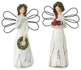 Angel, Set of 6, 7"H Resin