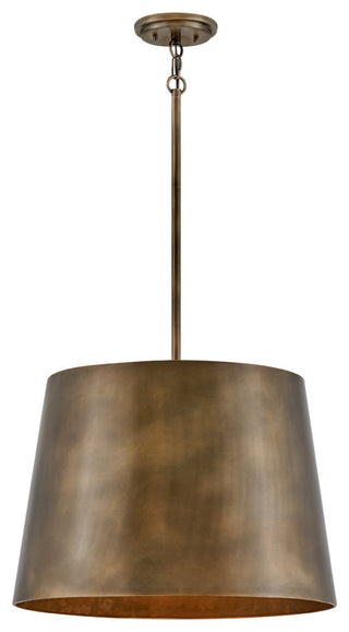 Alder Medium Pendant in Burnished Bronze