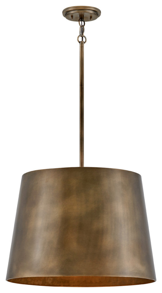 Alder Medium Pendant in Burnished Bronze