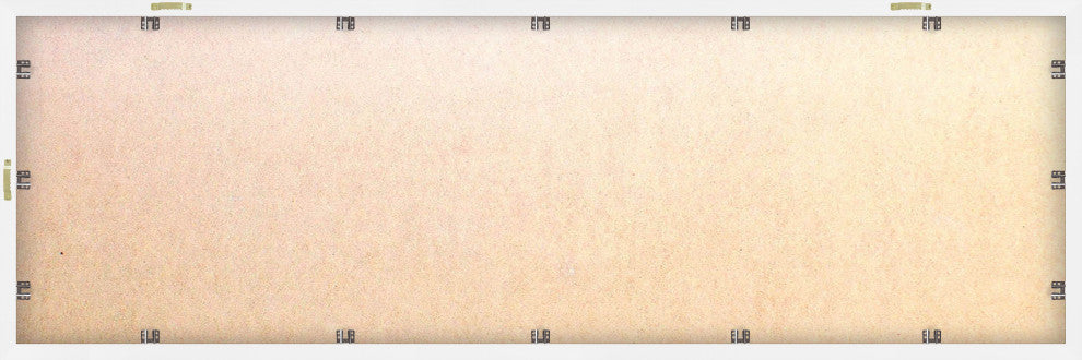 "Think of the Beach" Framed Painting Print, 30x10