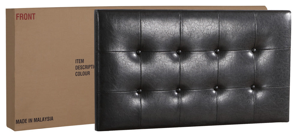 Caldwell Bed, Black, Twin