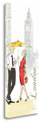 "London Lovers" By Avery Tillmon, Giclee Print on Gallery Wrap Canvas