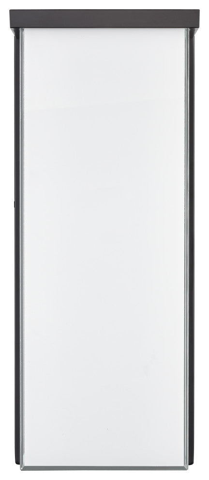 LED Light 8 in. Powder Coated Black Outdoor