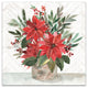 Holiday Bouquet 12x12 Canvas Wall Art