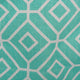 DII Polyester Bin Stained Glass Aqua Rectangle Large