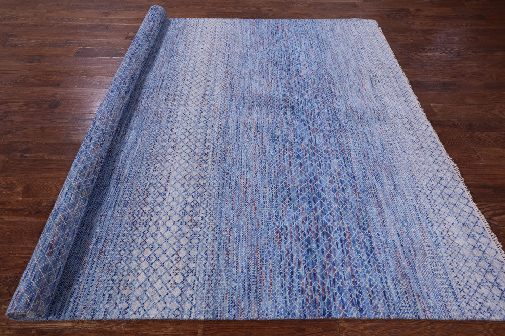 Hand-Knotted Savannah Grass Wool Rug 8' 0" X 10' 0" - Q13245