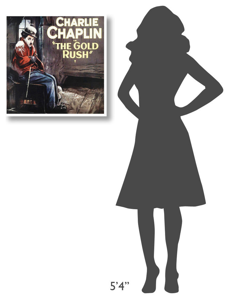 Charlie Chaplin, The Gold Rush, 1925, 24x24