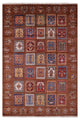 5' 2" X 7' 5" Tribal Persian Gabbeh Hand Knotted Wool Rug Q10093