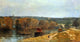 Albert Lebourg Billancourt Landscape, 15"x30" Wall Decal Print