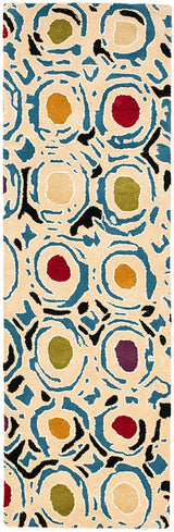Safavieh Soho Soh828A Rug, Ivory/Multi, 2'6"x8'0" Runner