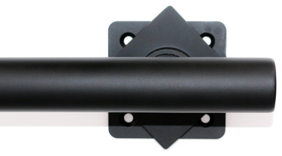 Coronado Designer Straight Bathroom Shower Grab Bar With Square Flanges, 42"