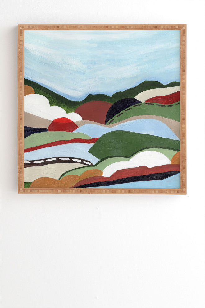Laura Fedorowicz To the Hills Framed Wall Art