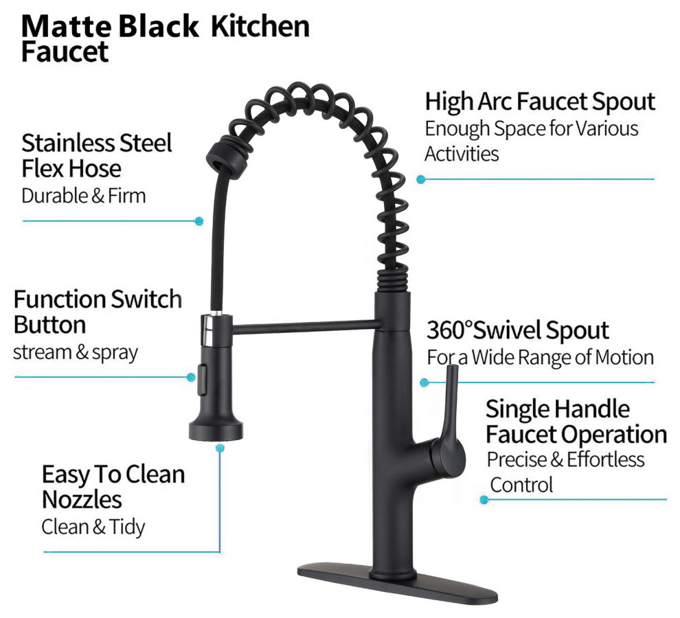 Kitchen faucet With pull-out nozzle