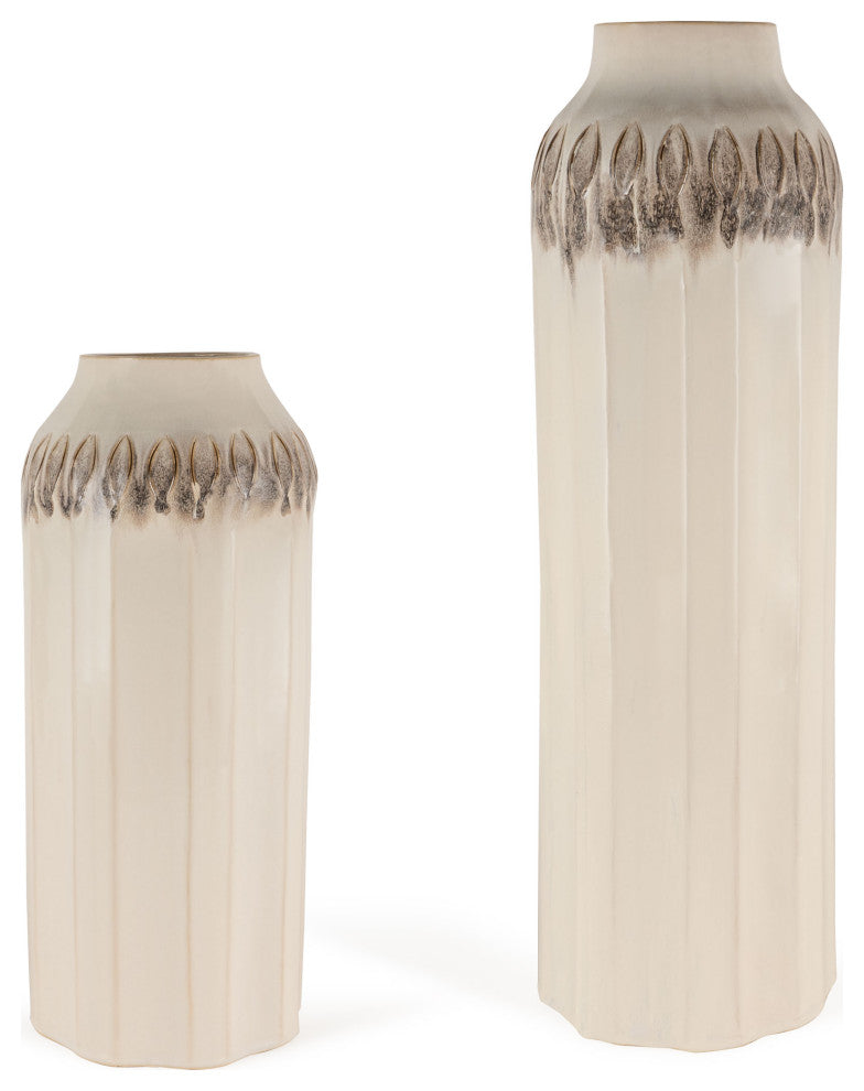 Kaya Ceramic Floor Vase, Large