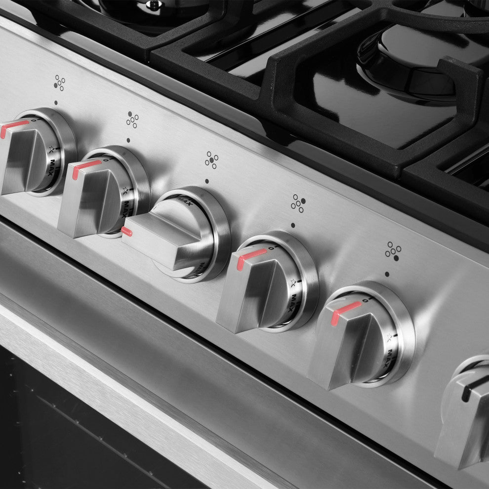 Cosmo COS-305AGC 30" 5.0 cu. ft. Single Oven Gas Range With 5 Burner Cooktop